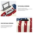 thumbnail image 3 of Gukieu Vintage American Flag Print Suitcase Protective Cover, Elastic Zipper Buckle Suitcase Protective Cover, Suitable for Travel, Business Trip-Small, 3 of 7