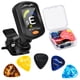 thumbnail image 1 of Afinador de guitarra MOREYES recargable con clip, 28 púas, 1 of 9