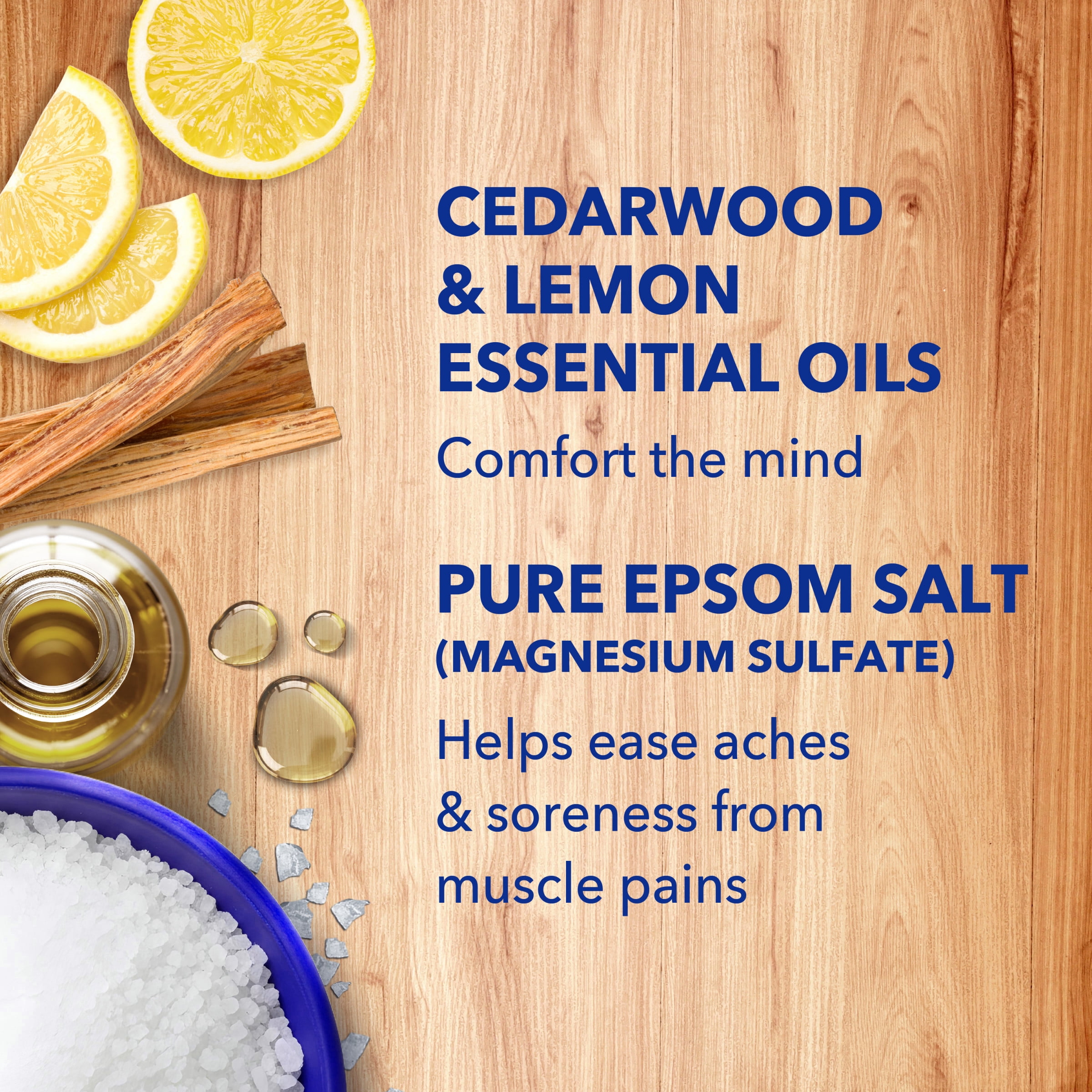 Dr Teal's Toasty Caramel Epsom Salt Magnesium Bath Soak, Essential Oil, 3 lbs