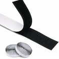 thumbnail image 1 of Cinta resistente a altas temperaturas, fijación invisible para decoración de paredes, tira adhesiva reutilizable resistente a la abrasión para soluciones creativas para el hogar (20 mm de ancho,, 1 of 6
