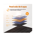 thumbnail image 4 of Cargador Solar Plegable Flexsolar De 40w Para Camping Belug Negro, 4 of 5