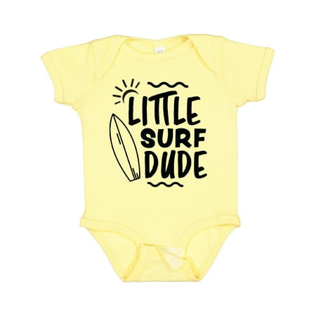 

Inktastic Little Surf Dude with Surfboard Gift Baby Boy Bodysuit