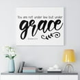 thumbnail image 2 of Scripture Walls  Under Grace Romans 6:14 Bible Verse Canvas Christian Wall Art Ready to Hang Unframed, 2 of 12