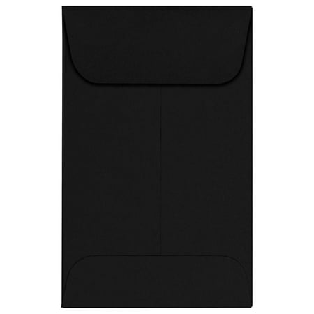 UPC: 0848614007929 | #1 Coin Envelopes (2-1/4 x 3-1/2) – Midnight Black (250 Qty.)