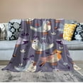 thumbnail image 2 of ARISTURING Throw Blanket 50x60 Inch,Made with Rock Pigeons Walk Eat Grains Flannel Soft Cozy Fluffy Throw Blankets and Warm Throws for Adults in Couch Sofa Bed, 2 of 6