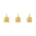 thumbnail image 4 of Redempat Luxurious Islamic Charcoal Incense Burner Gold Censer Candle Holder Style 2 3Set, 4 of 6