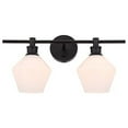 thumbnail image 4 of Modern Home Decorative Iron Gene 2 Light And Frosted White Glass Indoor Wall Sconce, 4 of 4