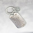 thumbnail image 5 of TO MY MAN Keychain Pendant Husband Wife Boyfriend Girlfriend Keyring Anniversary Valentines Day Gifts Heart Key Chain, 5 of 5