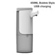 thumbnail image 1 of Dispensador de espuma automático 450ml Soporte de gel de mano USB sin contacto a prueba de agua para baño Cocina, Estilo de espuma sidaley LF0230-01B, 1 of 7