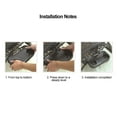 thumbnail image 4 of OUSITAID Recliner Chair Tray Plastic Clip on Side Table Tray Study Recliner Cup Holder with Mobile Device Slot and Snack Tray for Fold Lounge Beach Chair, 4 of 9