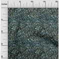 thumbnail image 2 of oneOone Viscose Jersey Turquoise Green Fabric Asian Batik Leaf Motif Diy Clothing Quilting Fabric Print Fabric By Yard 60 Inch Wide, 2 of 4