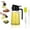 Color 477, variant on Oil Spray Bottle, Olive Oil Sprayer, 16 oz Oil Sprayer for cooking, 2 in 1 Glass Oil Sprayer & Dispenser BBQ, Salad, Baking, Kitchen, Steak (Black)