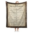 thumbnail image 2 of Christian Blanket Cross Hand of God Throw Blanket for Men Kids Teenagers Soft Cozy Warm Fuzzy Fleece Religious Christ Decor Blanket Gifts for Boys Women Girls Couch Sofa Bed 50"X40", 2 of 5