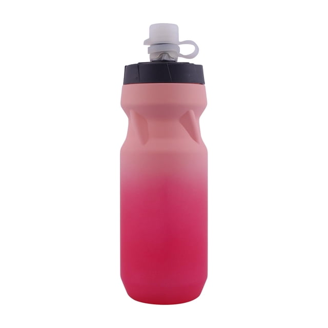 Bike Water Bottle, Squeeze Water Bottle for Cycling and Outdoor Sports, Leak Proof Portable High-Capacity Plastic Cup for Bike Riding, Running, and Commuting