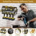 thumbnail image 4 of Garage Power Tool Storage and Organizer, Heavy Duty Wall Mount Drill Holder Rack, 4 of 8