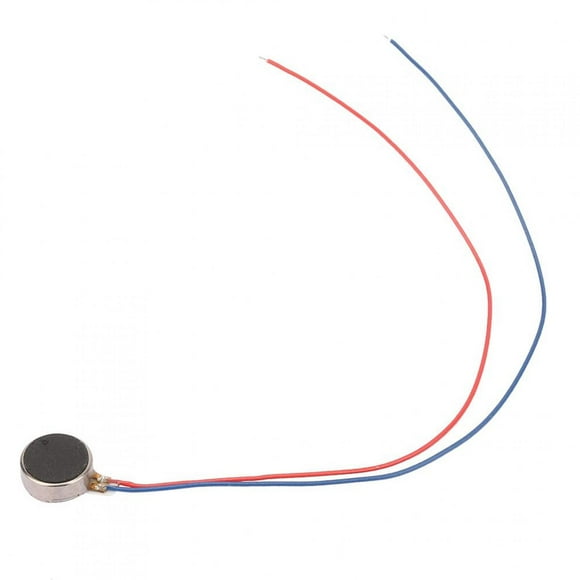 Coin Vibrating Motor, DC 3V 0.02W 0.08A Flat Vibrating Micro Motor, -20 ~ + 60 Degrees Celsius For Tablets Smart Wearable Devices 2.3 ~ 4.0V Dc
