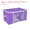 Purple, variant on Unique Bargains Clothes Storage Bag with Reinforced Handles for Comforters Purple