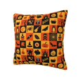 thumbnail image 2 of Wukai Halloween Premium Polyester Fleece Pillow Covers with Hidden Zipper Closure,Luxuriously Soft and Durable-26"x26", 2 of 7