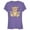 Purple, variant on Junior's Lost Gods Adorable Teddy Graphic Tee Light Pink 2X Large