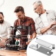 thumbnail image 5 of 7 mm 3D Printer Clip 3D Printer Fix Clamp Hot Bed Glass Platform Fix Clamp Clip Compatible with Ender 3 Pro 3D Printer 8 Pieces, 5 of 5