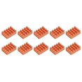 thumbnail image 3 of Brass Heatsink, P15x5x10 10 PCS CPU Heat Sinks Reliable  For CPU For  For IC Heatsink For PCB, 3 of 8