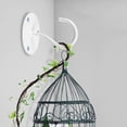 thumbnail image 3 of Fairnull 1 Set Wall Mount Hook Anti-rust Sturdy Strong Load-bearing Non-falling Hanging Things Flower Basket Ceiling Wrought Iron Hook for Home, 3 of 10