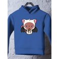 thumbnail image 3 of Cute Vampire Kitten W Candy Hoodie Toddler -Image by Shutterstock,  4 Toddler, 3 of 4
