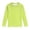 Green, variant on vdgthytj Kids Long Sleeve Tops Boys Girls Crewneck Raglan Shoulder Quick Dry Sun Protection Solid Sport Shirts(13-14 years,Yellow)