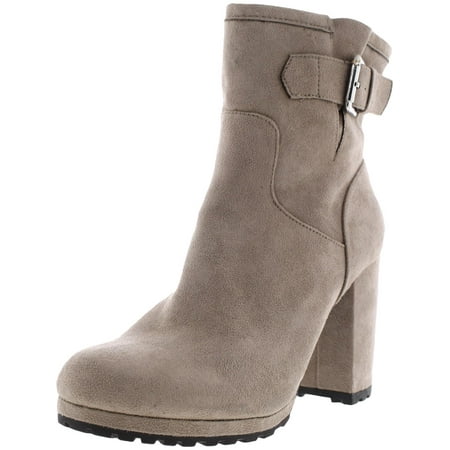 

Sun + Stone Womens SSVERAA Microsuede Ankle Ankle Boots