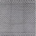 thumbnail image 1 of Ahgly Company Indoor Square Mid-Century Modern Gray Oriental Area Rugs, 8' Square, 1 of 6