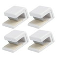 thumbnail image 3 of Miangastore 4Pcs Toothpaste Wall Holder Facial Cleanser Clip Bathroom Hanging Clamp for Storage, 3 of 9