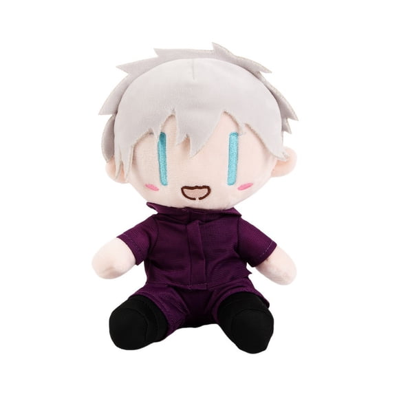 9in Jujutsu Kaisen Satoru Gojo Plush Doll, Anime Character Stuffed Toy, Soft Collectible Figure for Fans