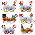 thumbnail image 1 of 6 piezas de vasos navideños, vasos navideños novedosos, divertidos vasos navideños con purpurina para fiestas, vasos navideños con forma de árbol de Navidad para adultos, 1 of 5