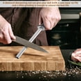 thumbnail image 6 of Diamond Sharpening Steel Solid Carbide Sharpener Portable Diamond Knife Sharpener Rod Stick Safe Diamond Honing Steel Efficient Knife Sharpening Rod for Honing Knife Blades, 6 of 10