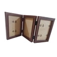 thumbnail image 2 of yuksok Folding Photo Frame Combined Hinged Photo Frame for Desk Dining Room Desktop Triple Fold, 2 of 9