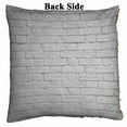 thumbnail image 2 of PKQWTM A white brick wall Reversible Mermaid Cushion Cover Home Decor Sequin Pillow Case Size 20x20 inches, 2 of 2