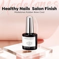 thumbnail image 6 of modelones Builder Rubber Gel Base Coat for Nails, Nude Pink Rubber Base Gel Nail Polish for Strengthen Apex Building Extension Protect Weak Nails Long Last U V Manicure Gift for Women, 6 of 8