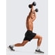 thumbnail image 3 of Shorts CRZ YOGA Texturizados para Entrenamiento con Corte Lateral 5" Negro M, 3 of 7