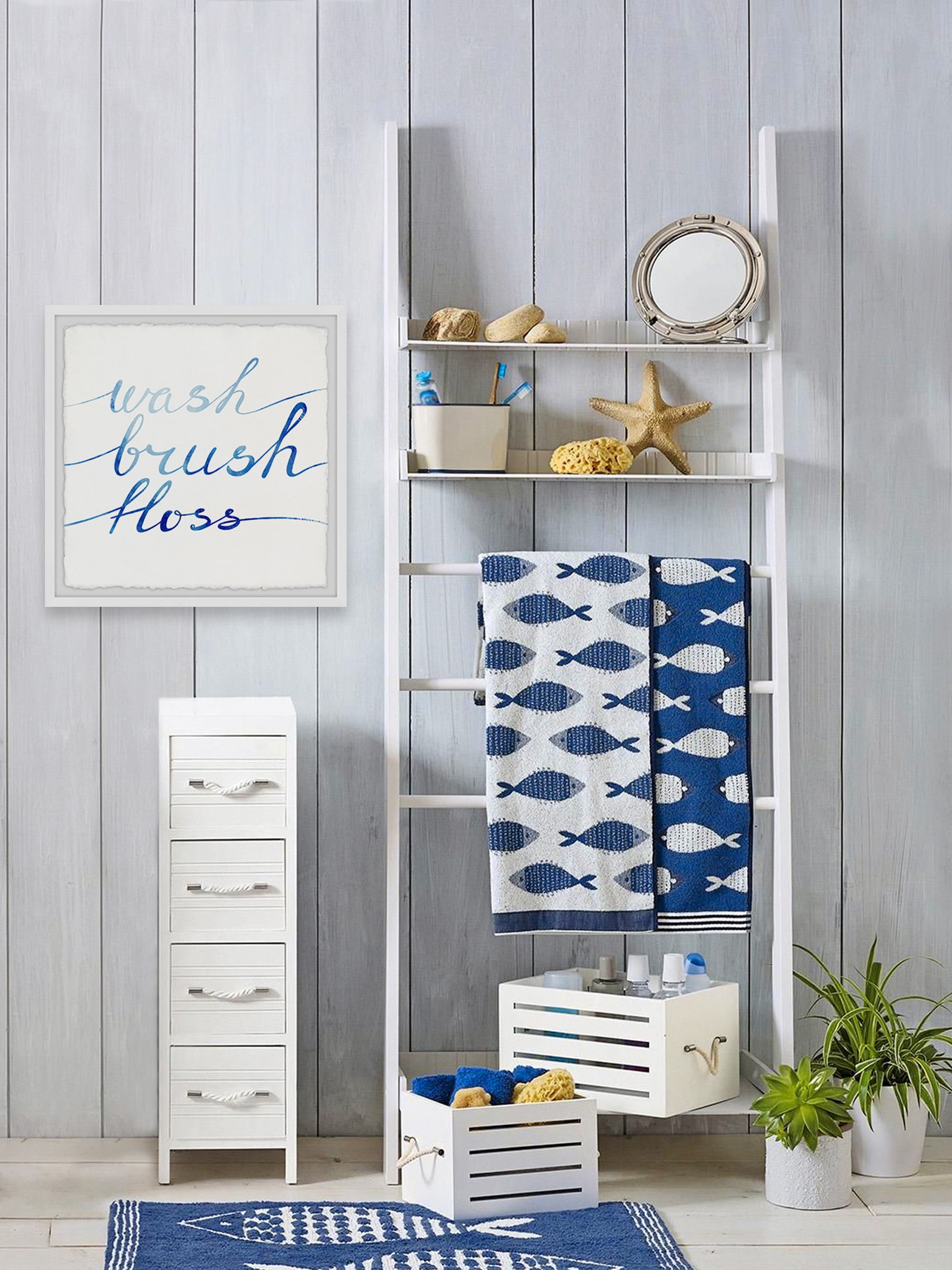 Marmont Hill Brush and Floss Framed Wall Art