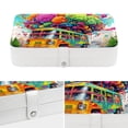 thumbnail image 4 of Vehicle Portable PU Leather Jewelry Organizer Display Case with Removable Compartment, Earring Holder, and Jewelry Stand, 4 of 6