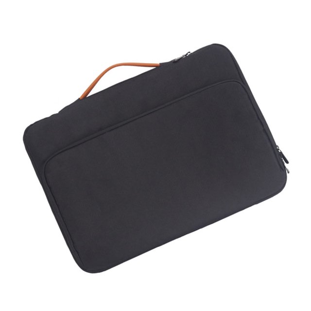 1 maletín de mano para portátil, bolso de mano para negocios (negro)