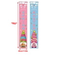 thumbnail image 2 of HongHeng Easter Door Banner Porch Decor - Welcome Peeps Porch Sign - Bunny Hanging Banners Porch Decorations for Front Door Outside Yard Garden Party Supplies, 2 of 3