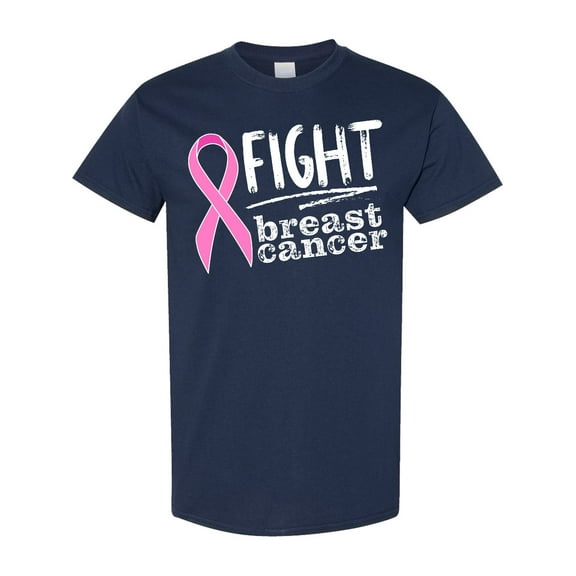 Inktastic Fight Breast Cancer Pink Ribbon T-Shirt