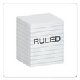 Ruled Mini Index Cards, 3 X 2.5, White, 200/pack | Bundle of 10 Packs ...