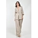 thumbnail image 1 of Conjunto a rayas manga 3/4 Roman Fashion /Juvenil, 827 (Beige) beige G, 1 of 5