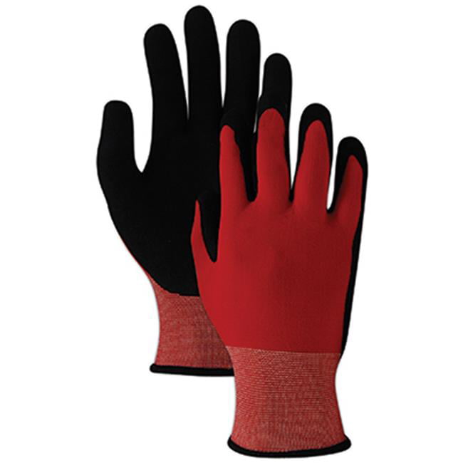 Magid Glove T1000TLXL Polyurethane & Nitrile Mens Glove, Large & Extra ...