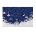thumbnail image 1 of Binwennn Christmas Doormat Winter Bath Rug Snowflak Mats Front Door Mat Decorative Non Comfortable Mat Home Cashmeree Imitation Xmas Winter Throw Blankets for Ladder Legacies Blanket, 1 of 5