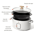 thumbnail image 4 of Olla de Cocción Lenta Beautiful Programable 6 Qt con 5 Funciones Preestablecidas y Temporizador Reacondicionado, 4 of 8
