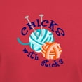 thumbnail image 3 of CafePress - CHICKS WITH STICKS T Shirt - Men's Classic Graphic Cotton T-Shirt, 3 of 4