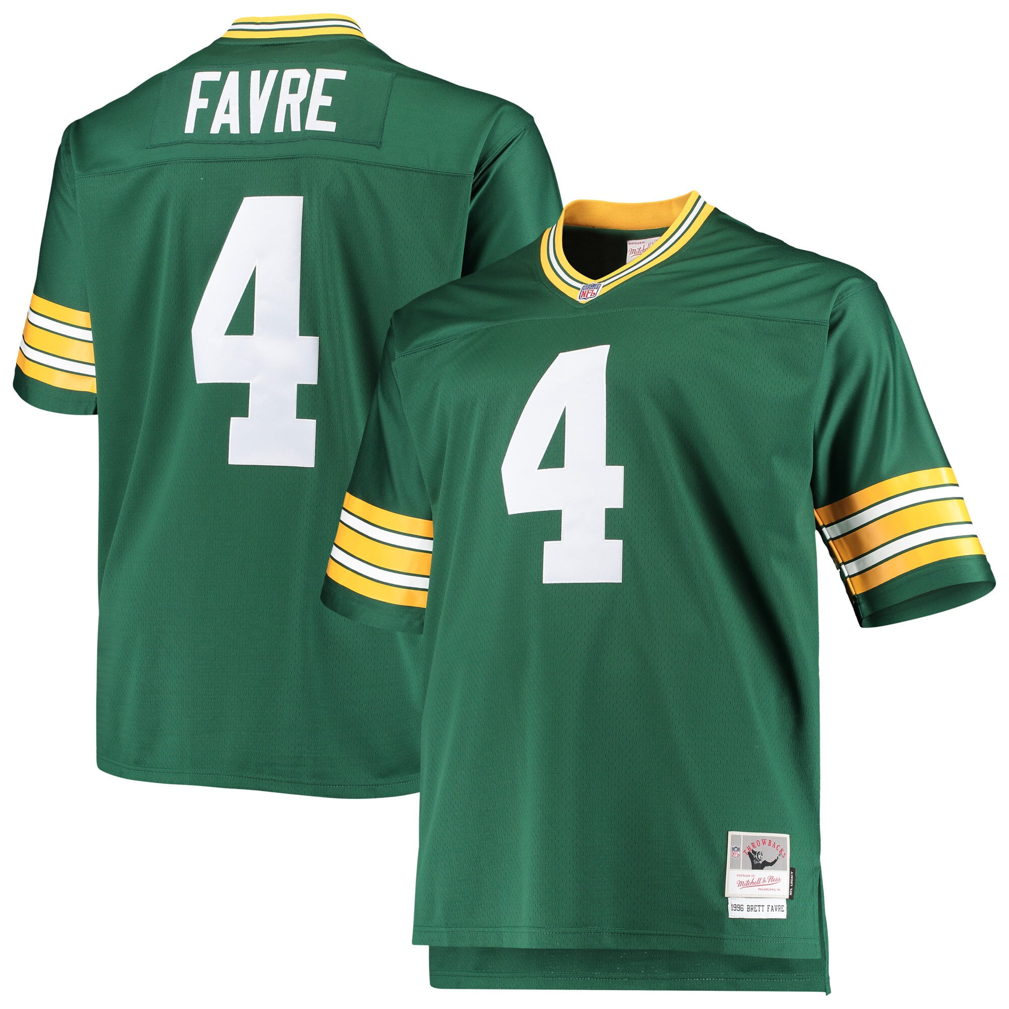 mitchell and ness brett favre jersey